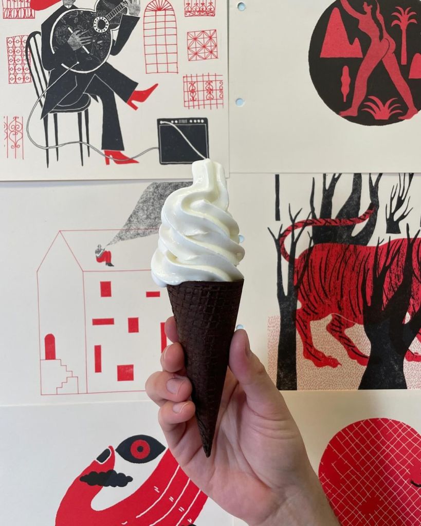 heladería en la san Rafael