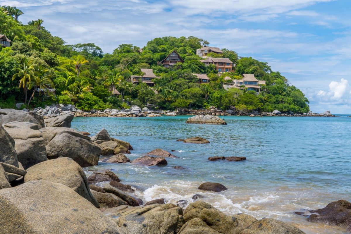 playas tropicales en nayarit
