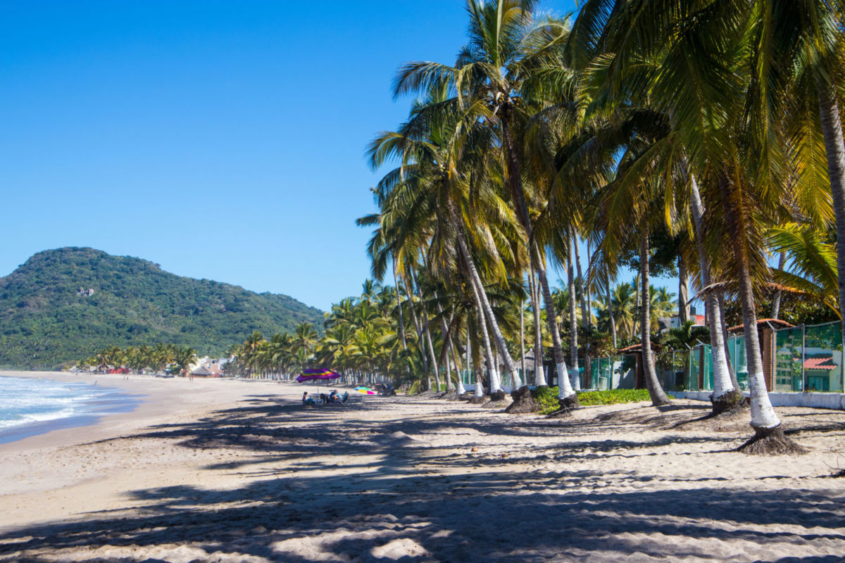 playas tropicales en nayarit