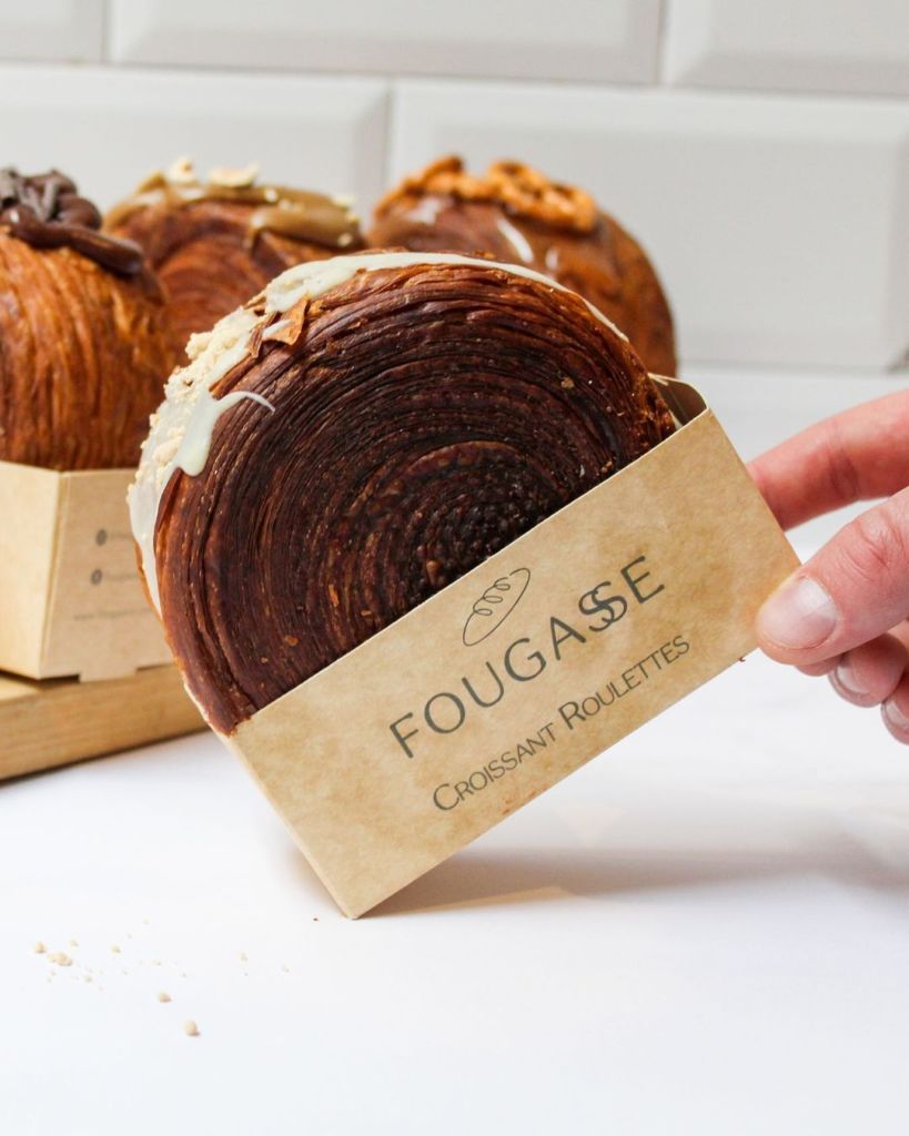 panadería con pan laminado