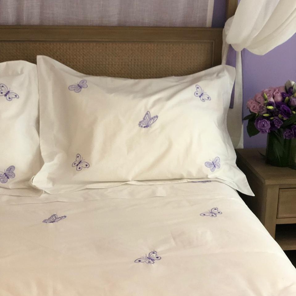 sábanas bordadas a mano