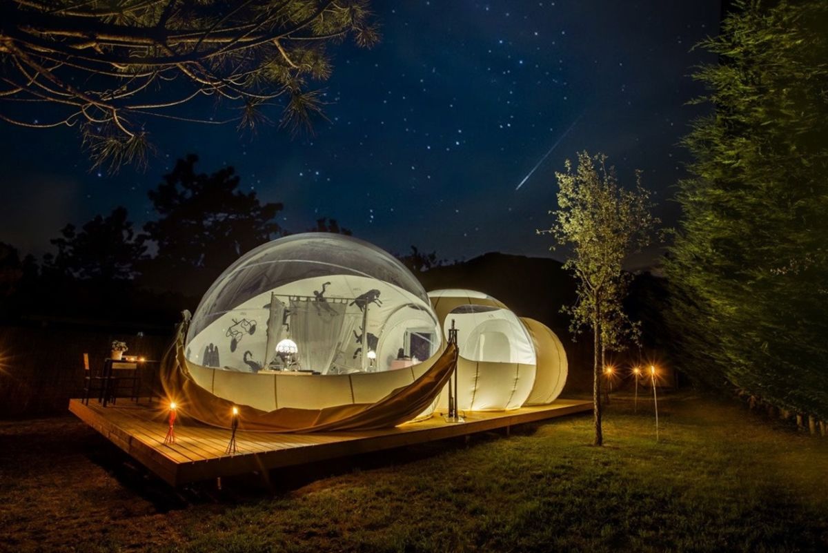 3 astroglampings para ver las estrellas cerca de la CDMX (algunos con telescopio en la habitación)