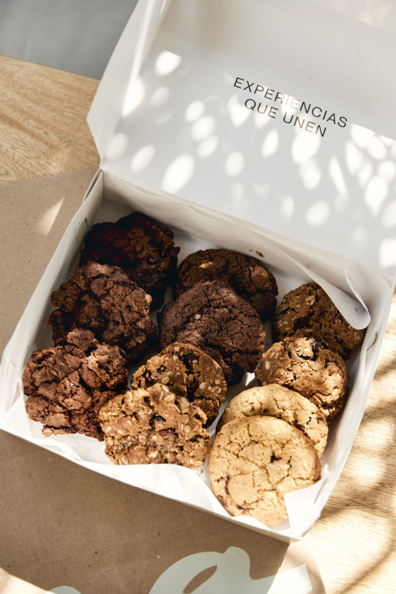 galletas recién horneadas 