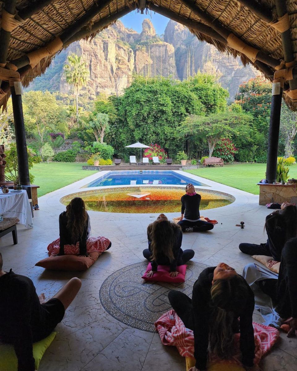 casa para retiros en Tepoztlán