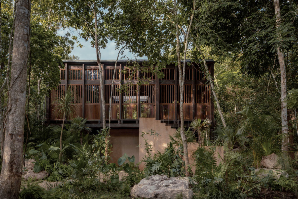 hotel ecológico en bacalar