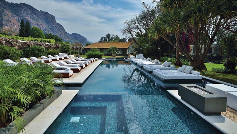 hoteles con alberca en tepoztlán