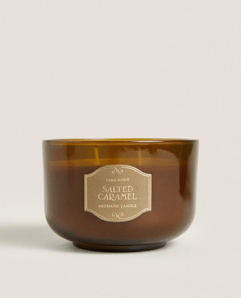 candela con aroma