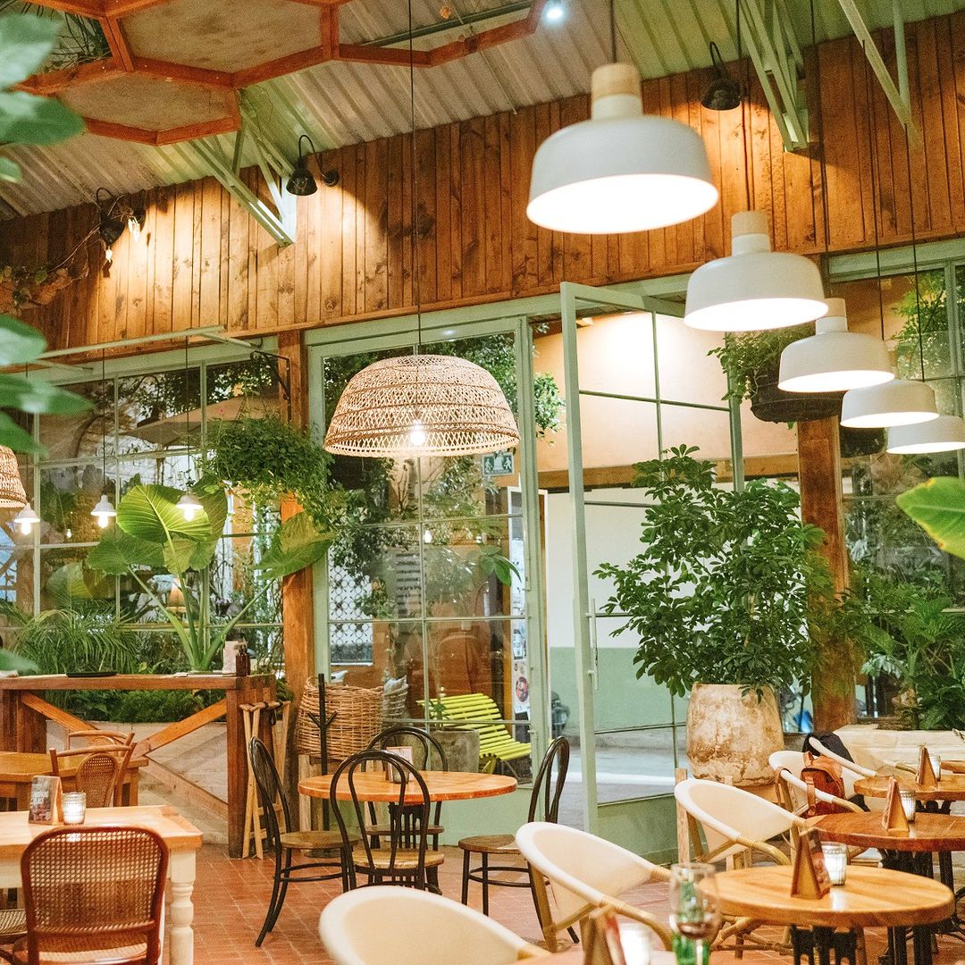 Los desayunos más ricos los sirven en este lindo jardín en San Cristóbal de las Casas 