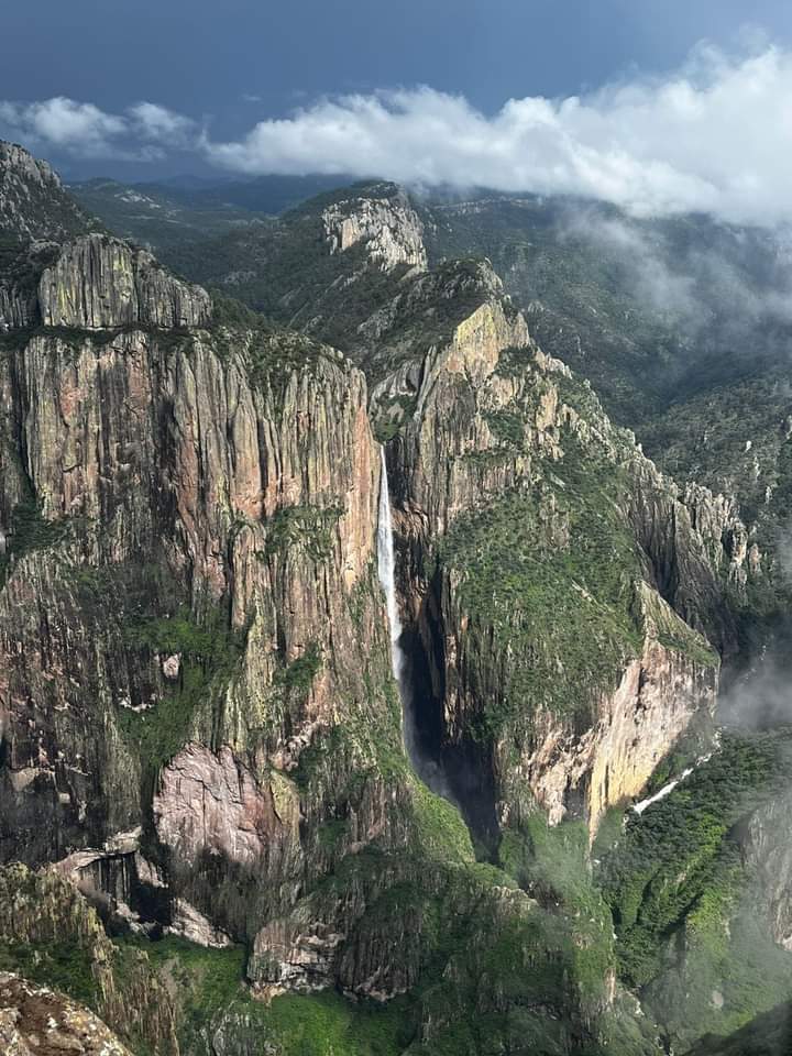 cascada en Chihuahua 