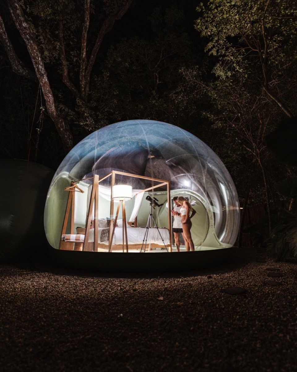 Astroturismo en México: 5 preciosos glampings con telescopio en la habitación