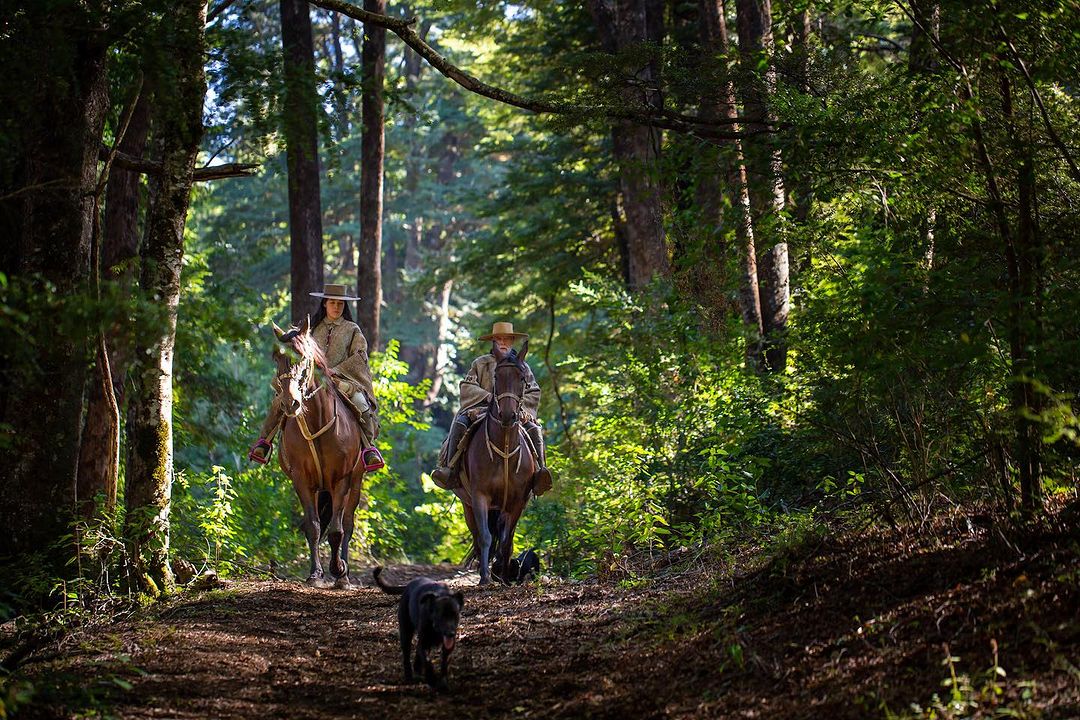 Cabalgata por la región de los Lagos de Chile
