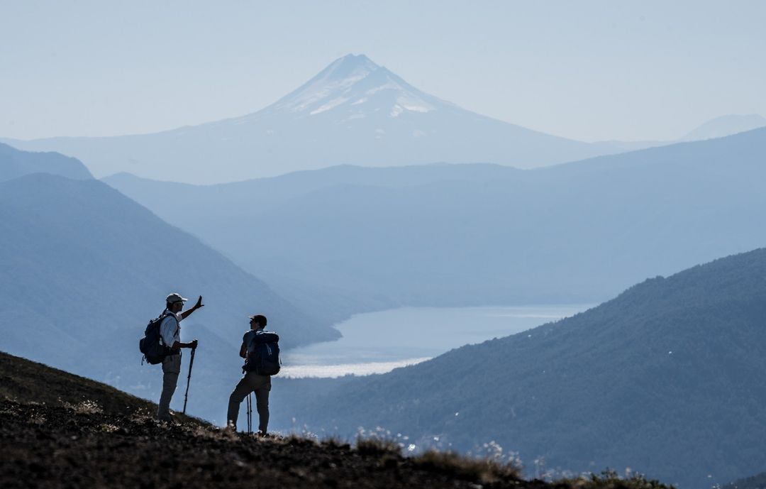 Senderismo en los volcanes de Chile
