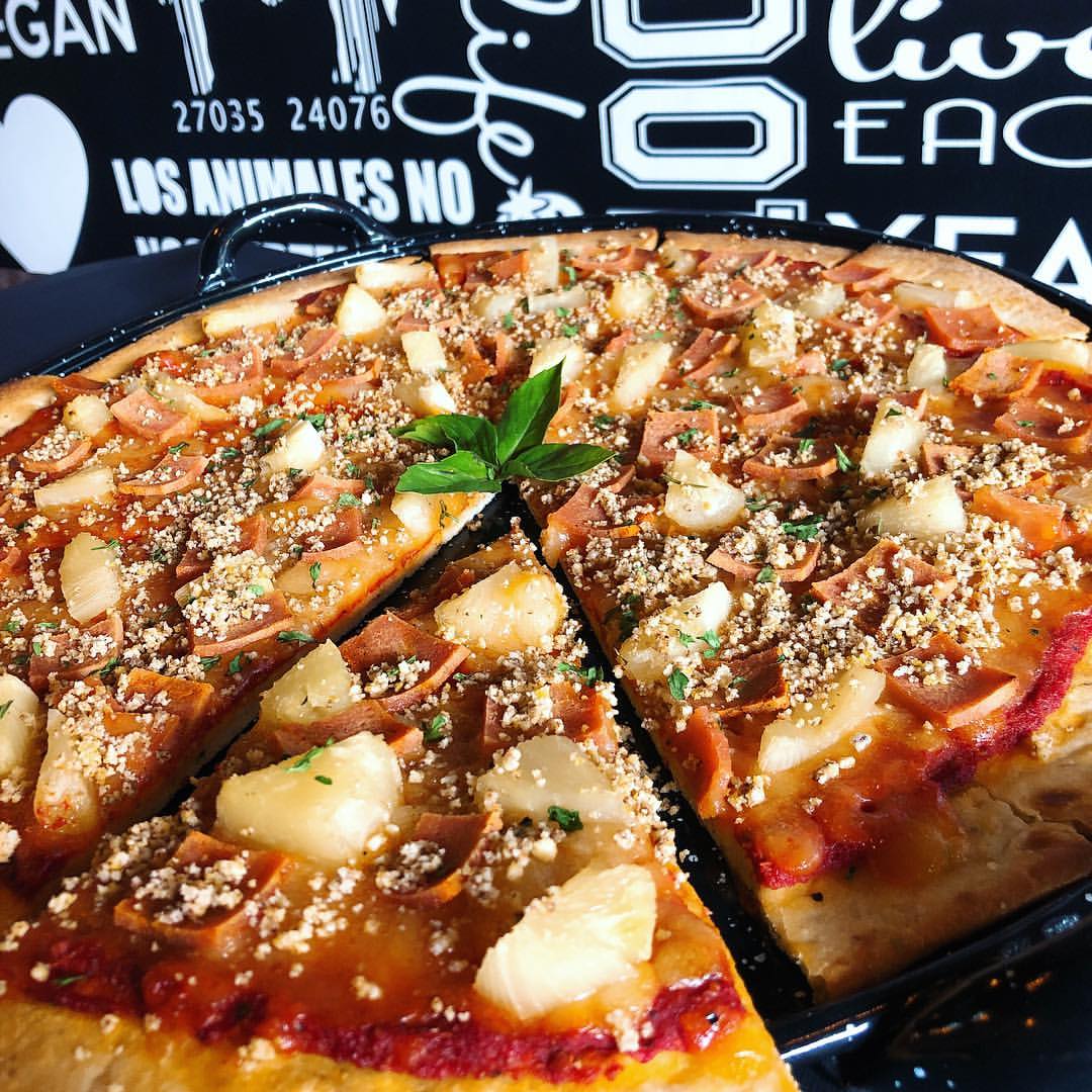 pizzas veganas en CDMX