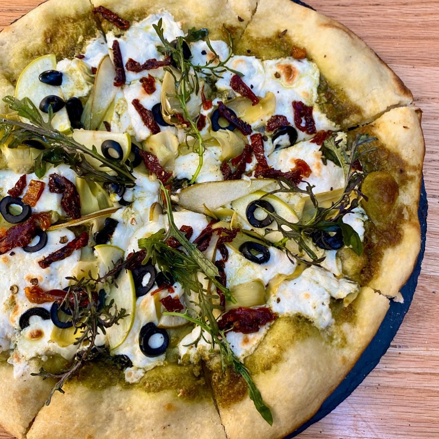 pizzas veganas 