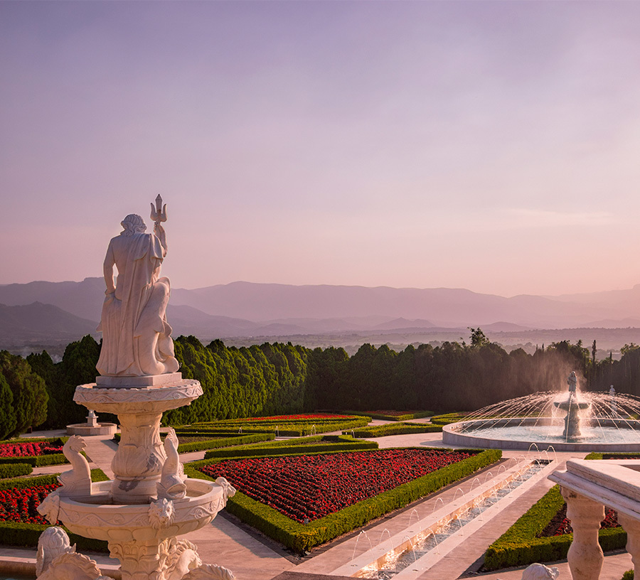 Jardín de estilo italiano