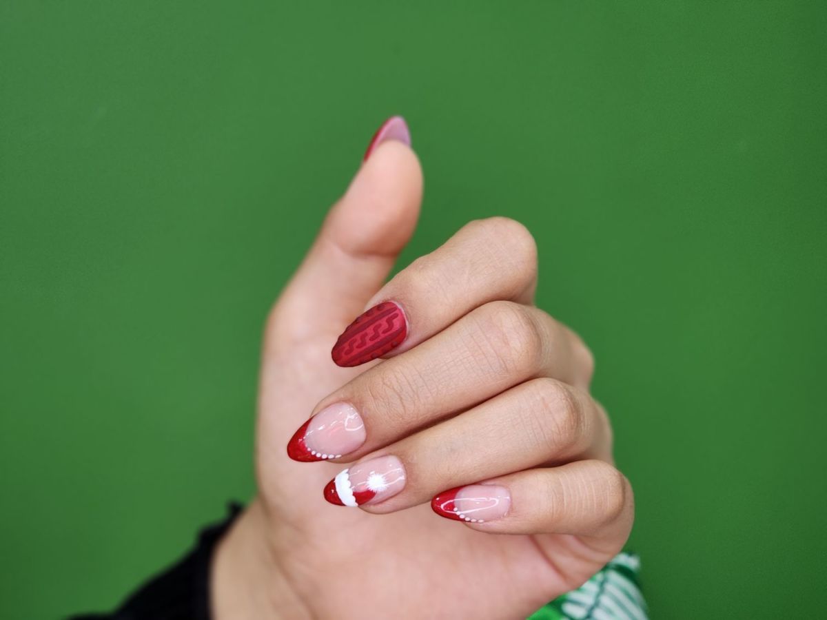 uñas navidad 2023