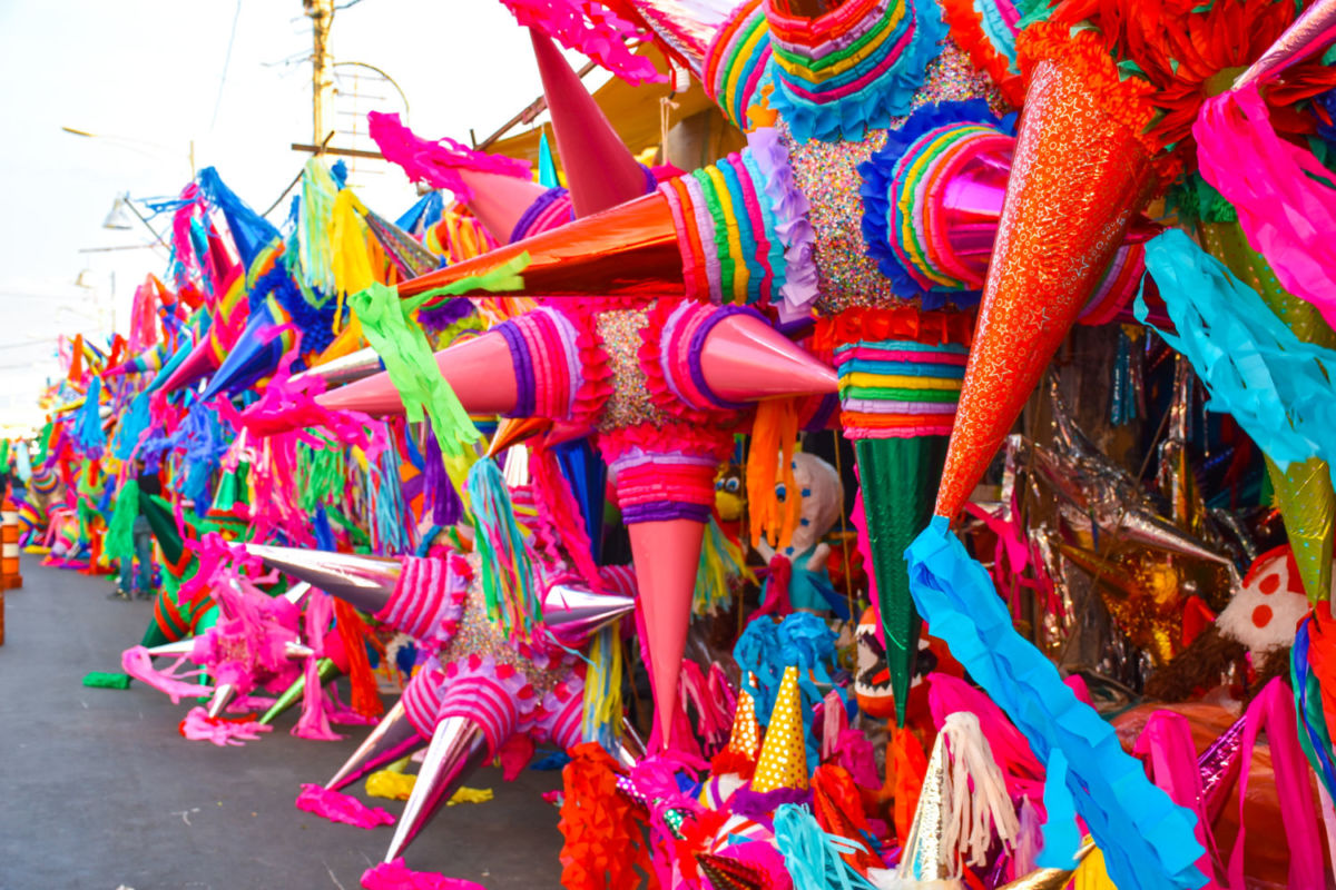 Piñatas navideñas