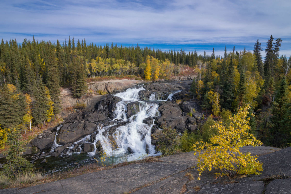 Bosques bonitos en Canadá
