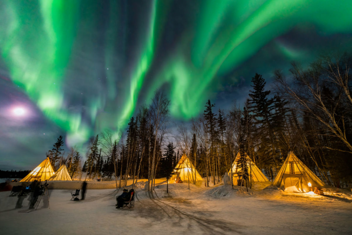 Esta es la ciudad en Canadá conocida como capital de las auroras boreales