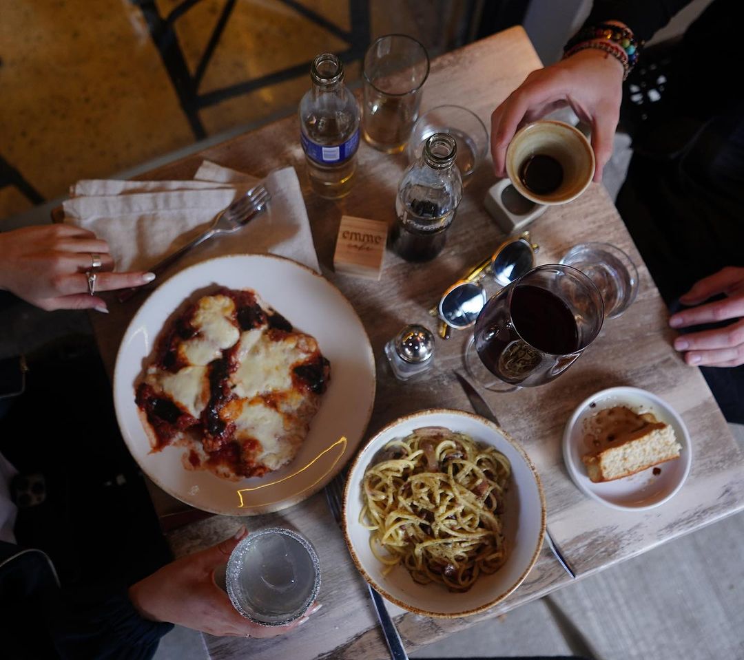 cafetería en la Roma 