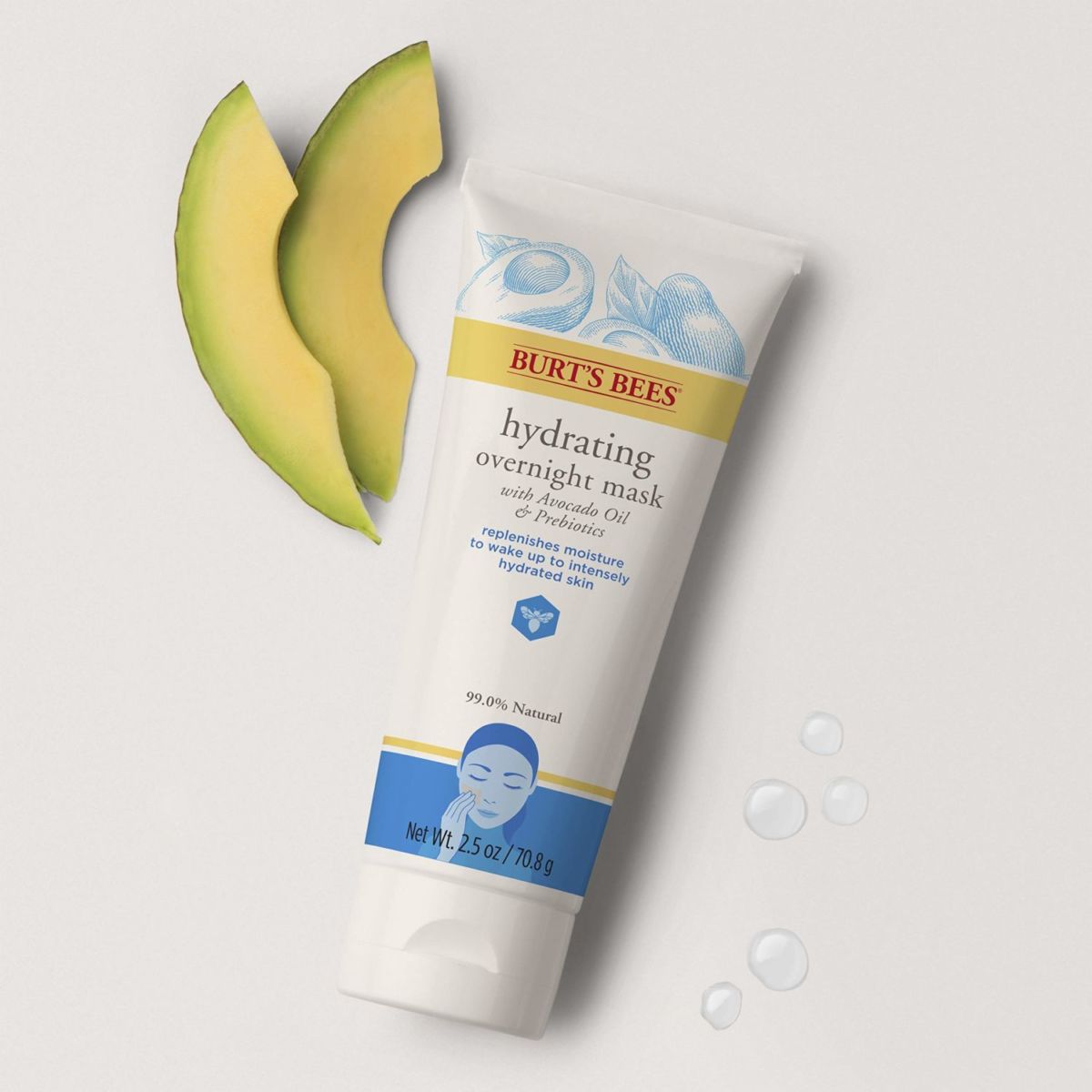 Mascarilla nocturna hidratante de Burt's Bees