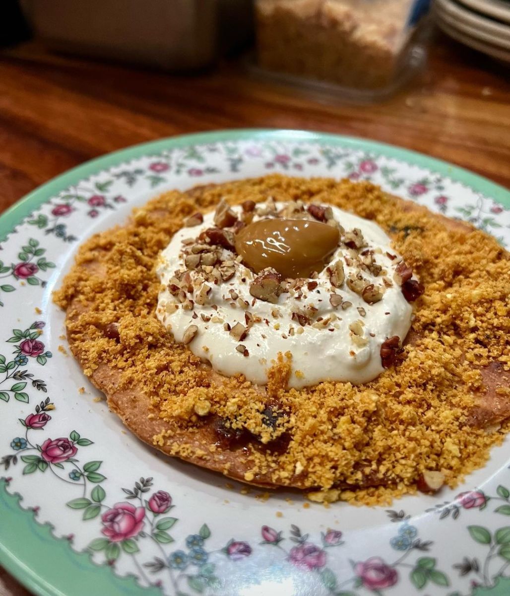Coyota rellena de dulce de leche