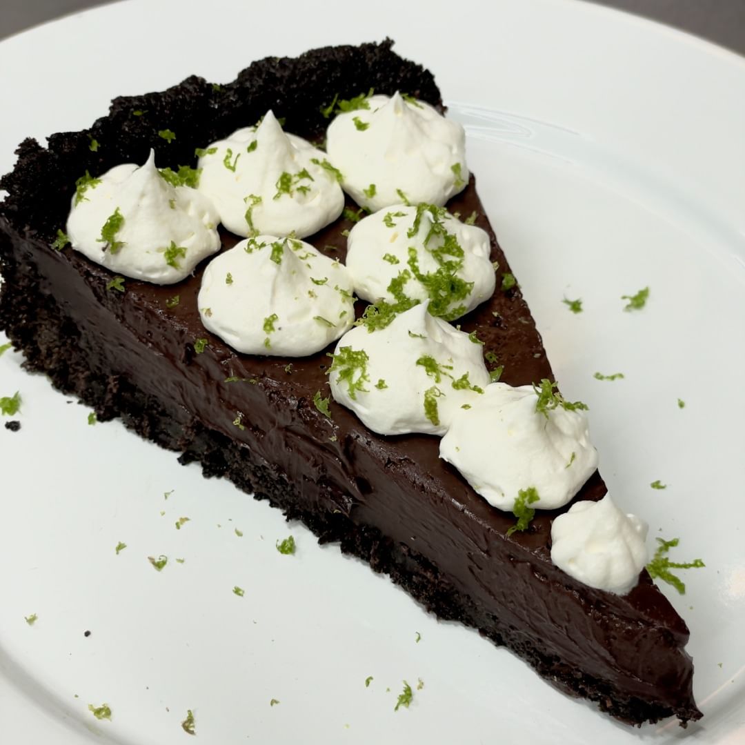 Tarta de chocolate salado