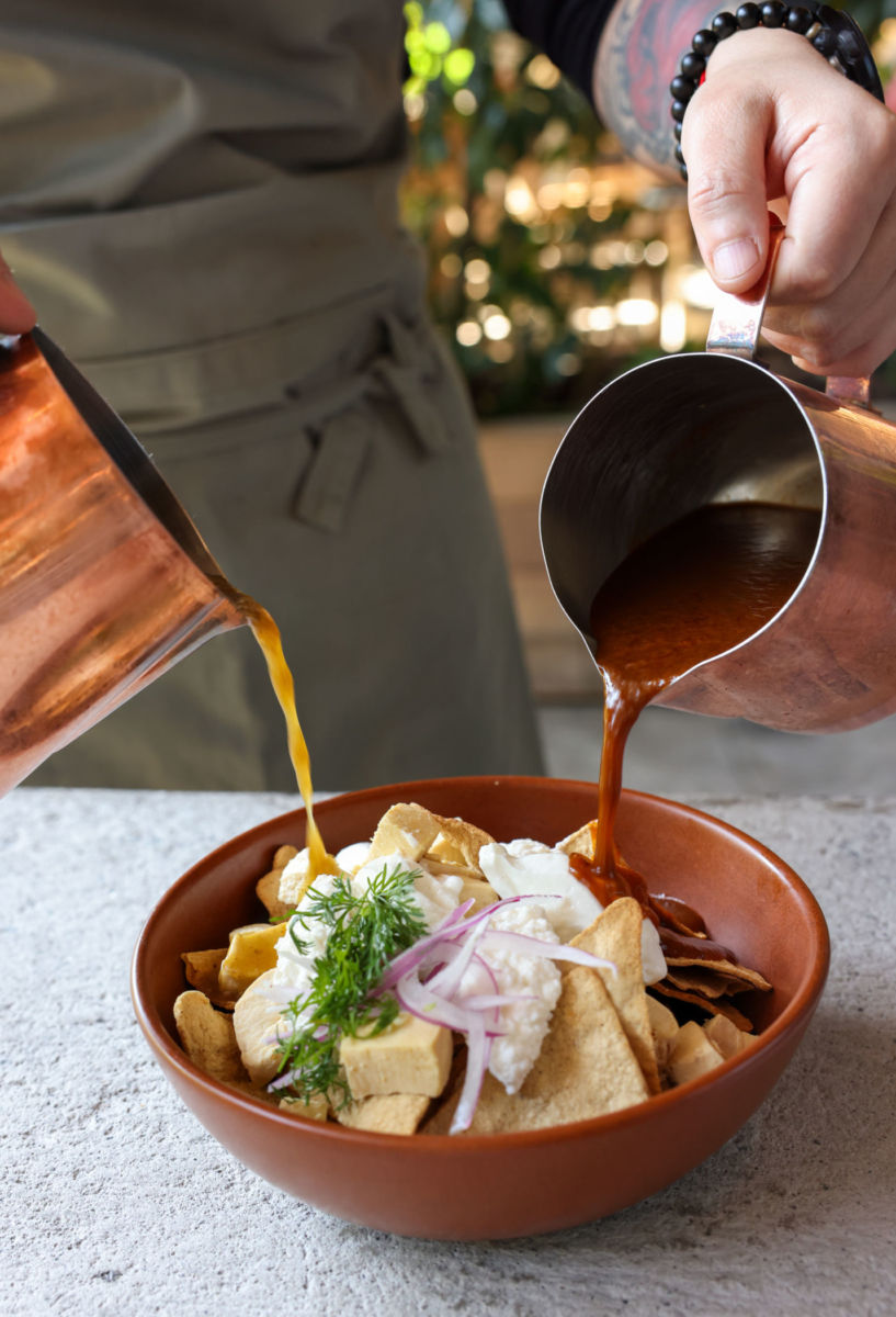chilaquiles salsa habanero 