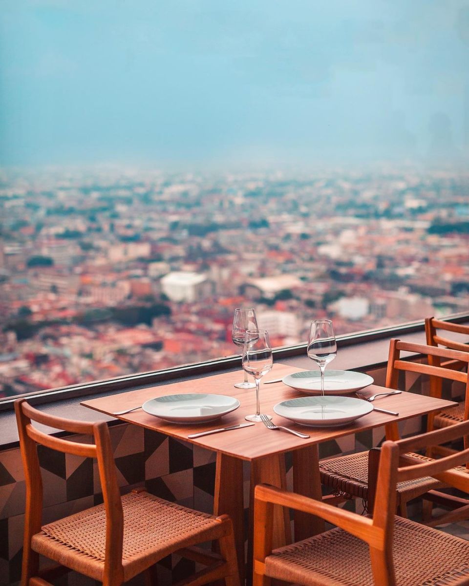 restaurante con la mejor vista de la cdmx