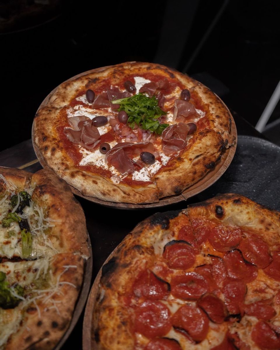 Pizzas de masa madre