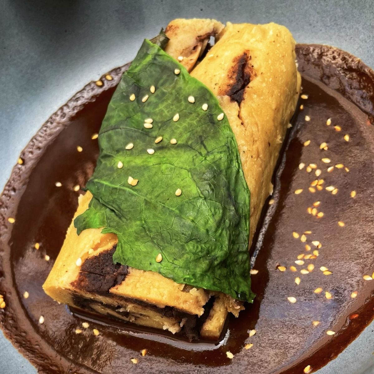 tamal vegano