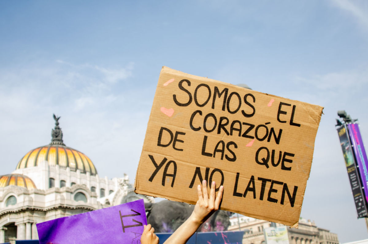 Carteles para la marcha del Día de la Mujer