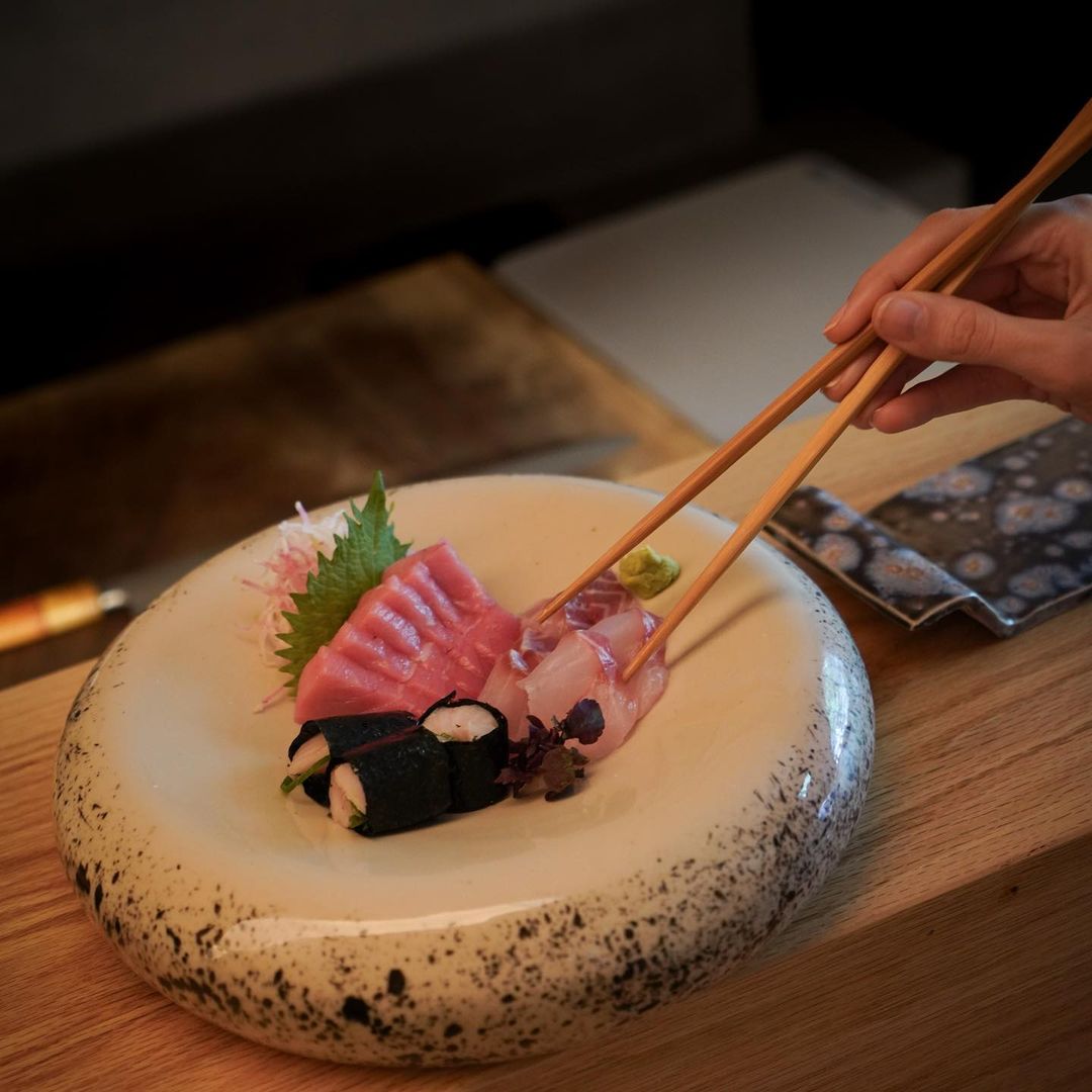 barra de sushi en la roma