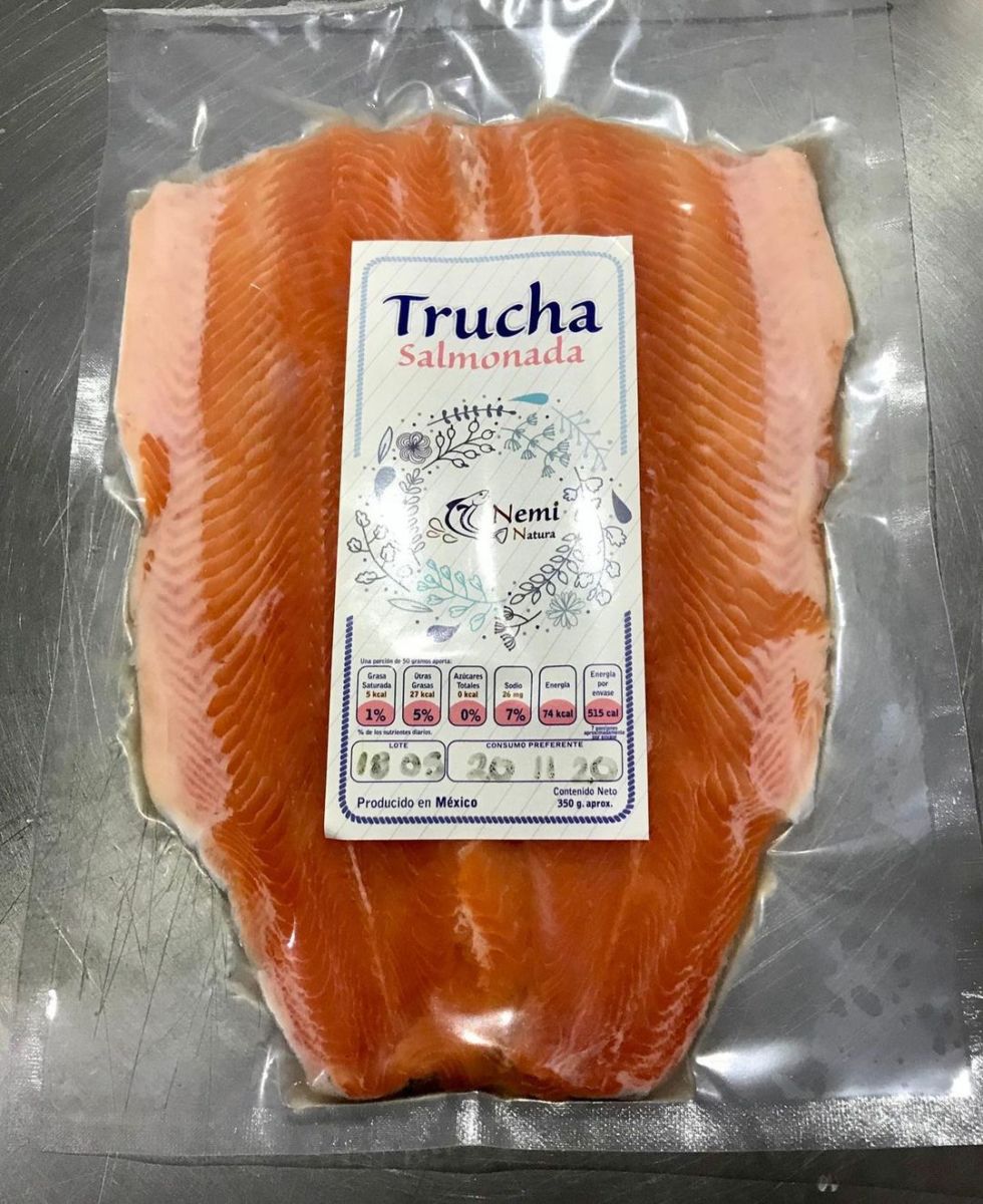 Trucha salmonada