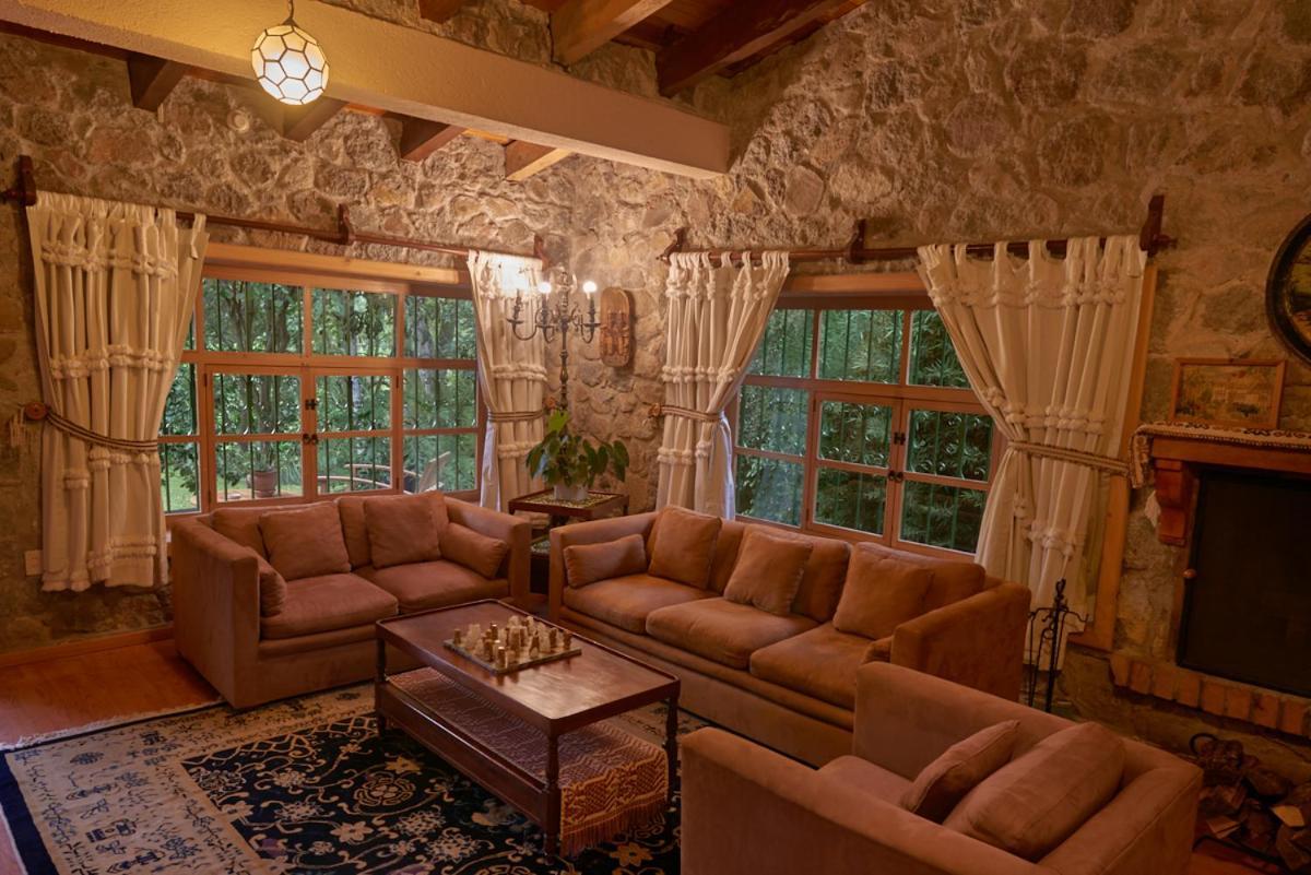 cabañas en el bosque