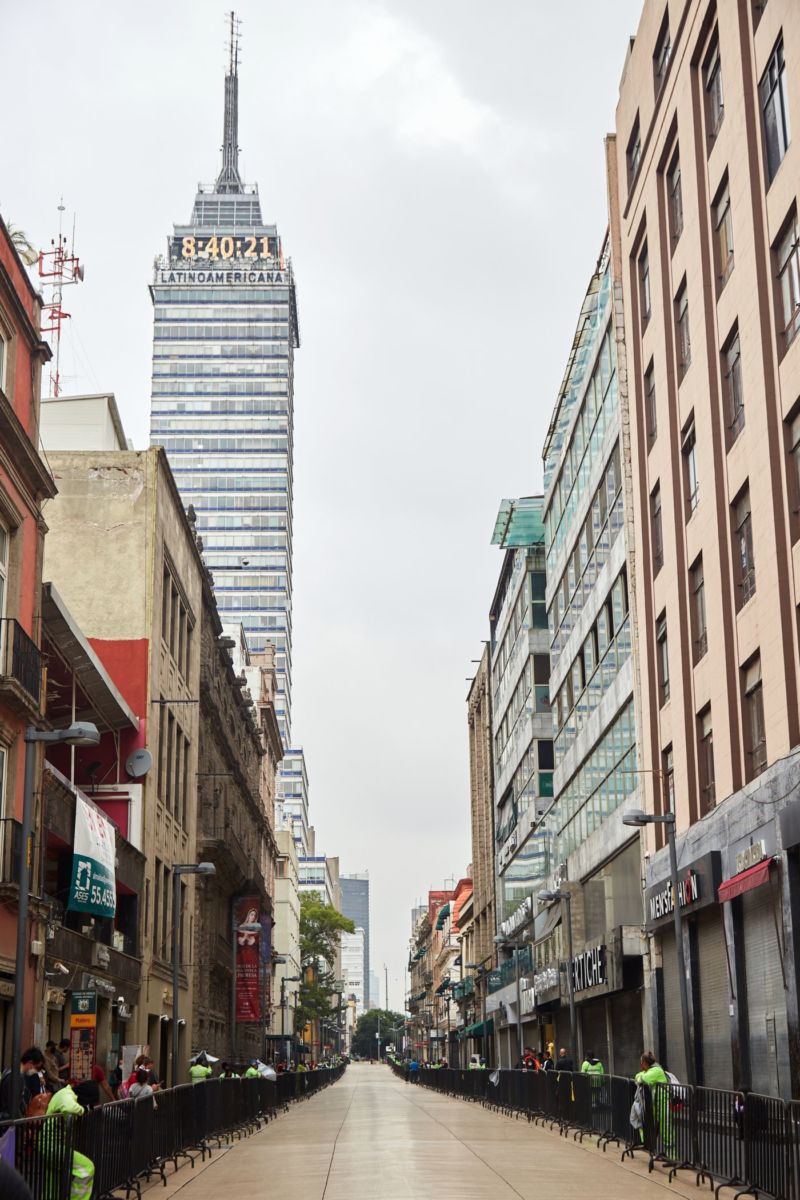 Calle peatonal Francisco I. Madero