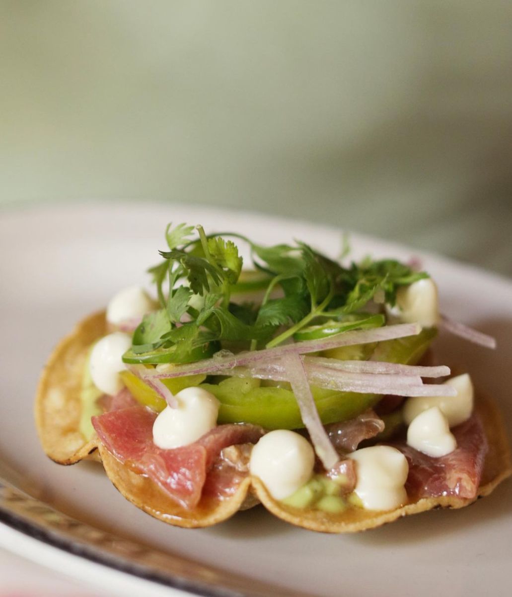tostadas de atún en México