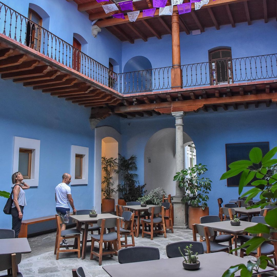Esta casita azul podría ser uno de los hoteles boutique más encantadores de Oaxaca