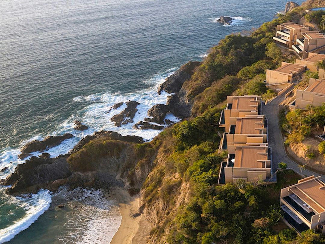 hotel en una reserva natural