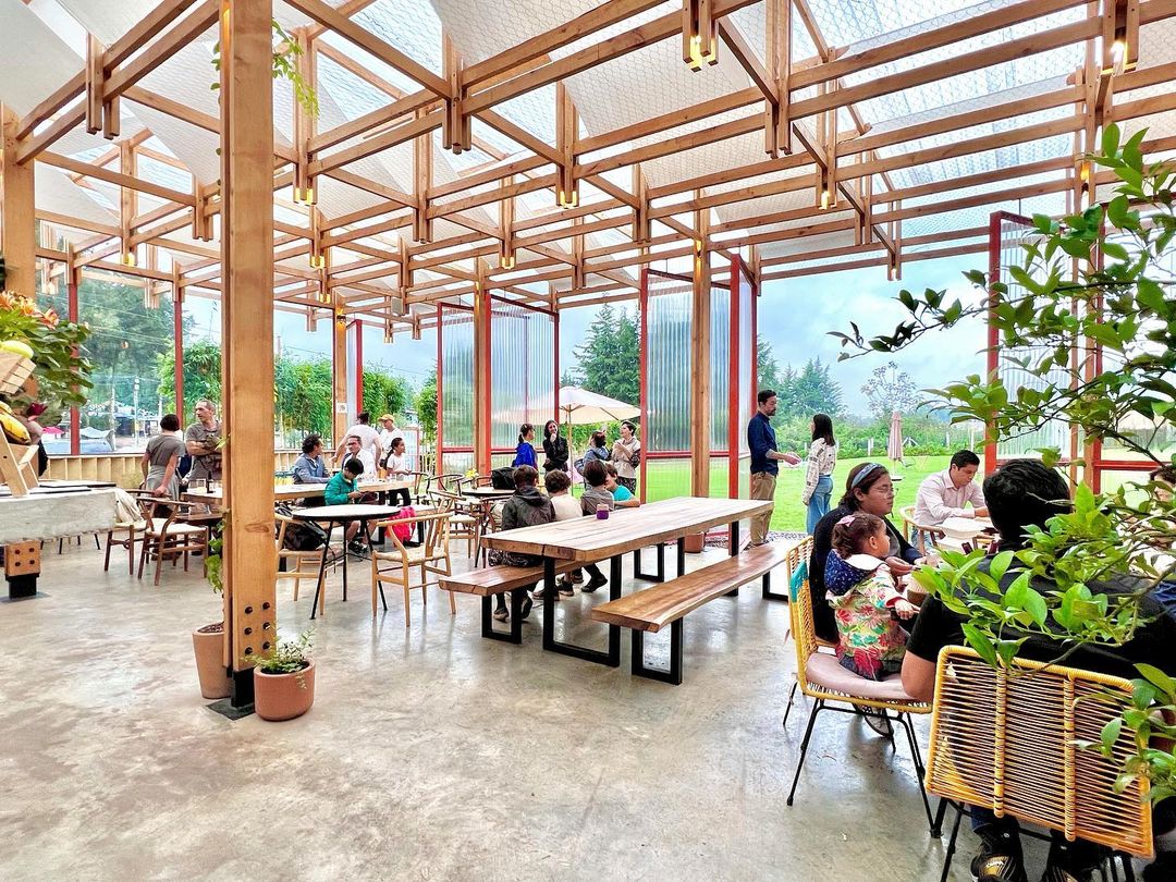 restaurantes en el bosque