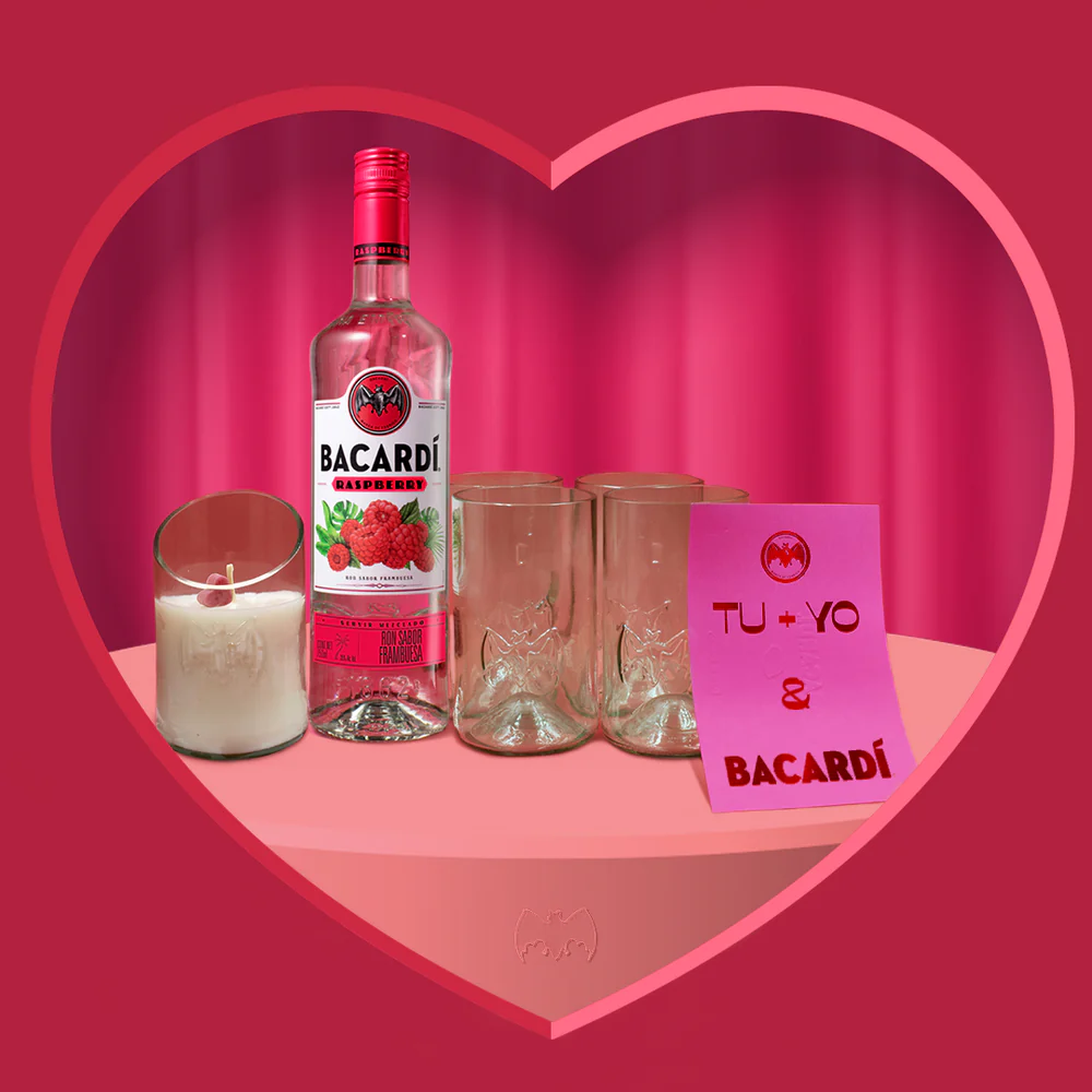 Kit Bacalovers Bacardí Valentine's