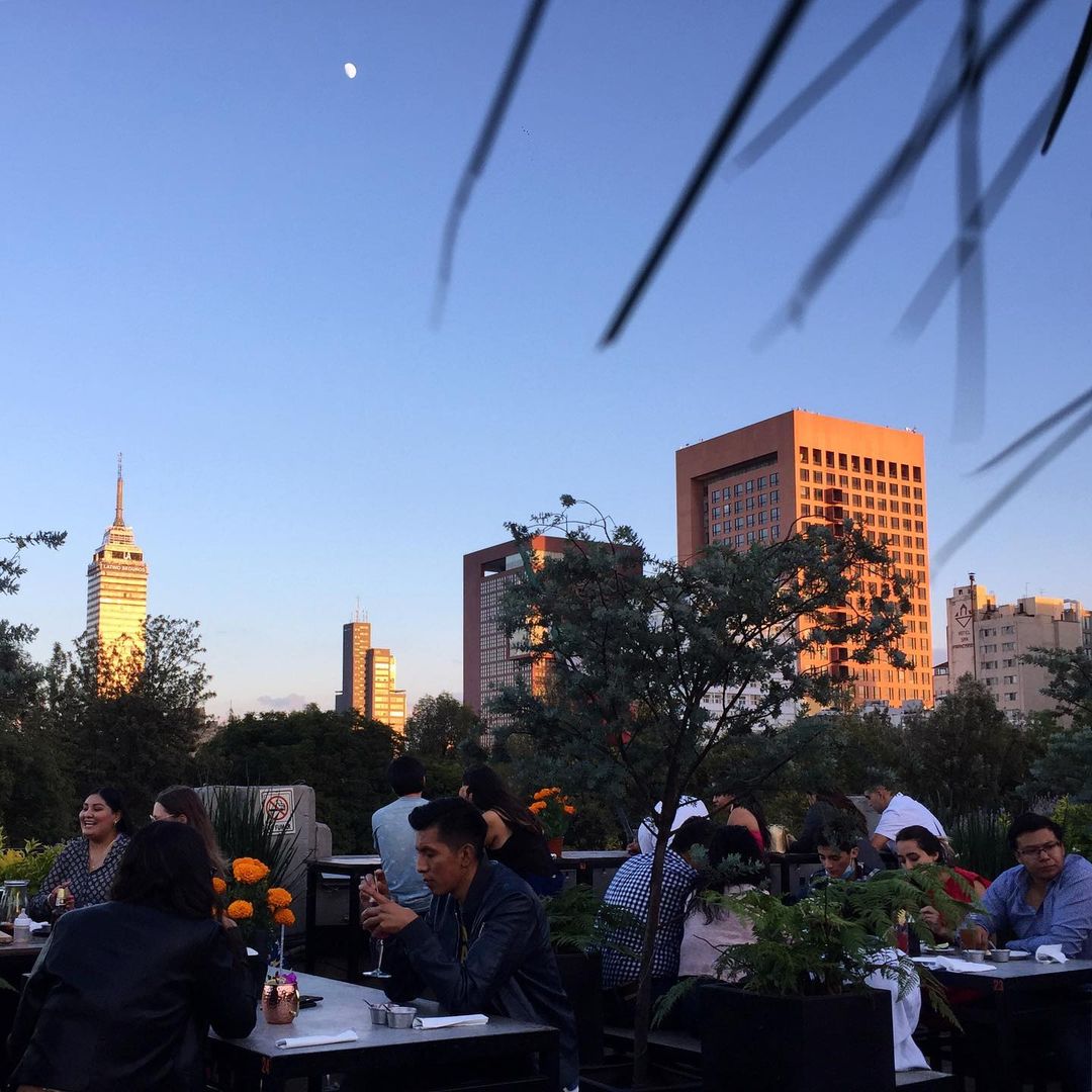 terrazas en el centro histórico