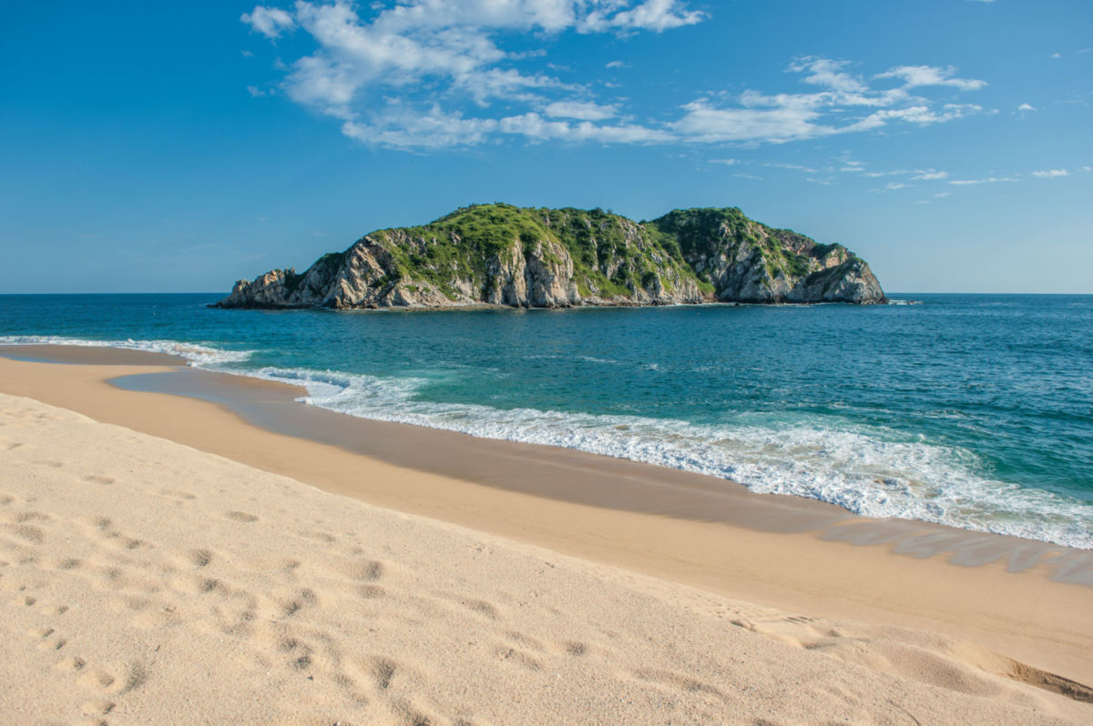 bahía cacaluta Huatulco