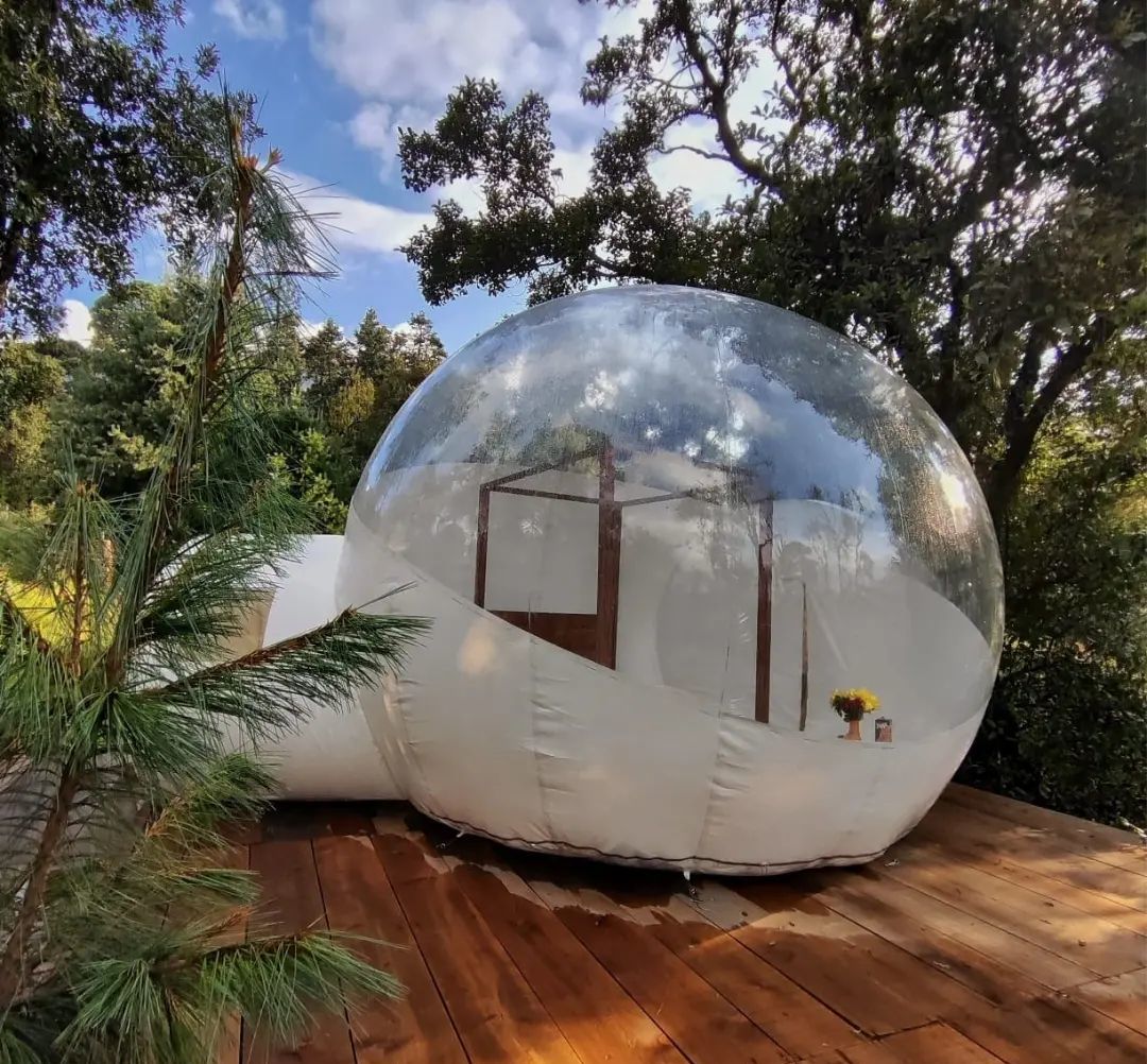 Escápate con el ‘cuchurrumín’ al bubble glamping en el Ajusco donde podrás ver las estrellas desde tu cama