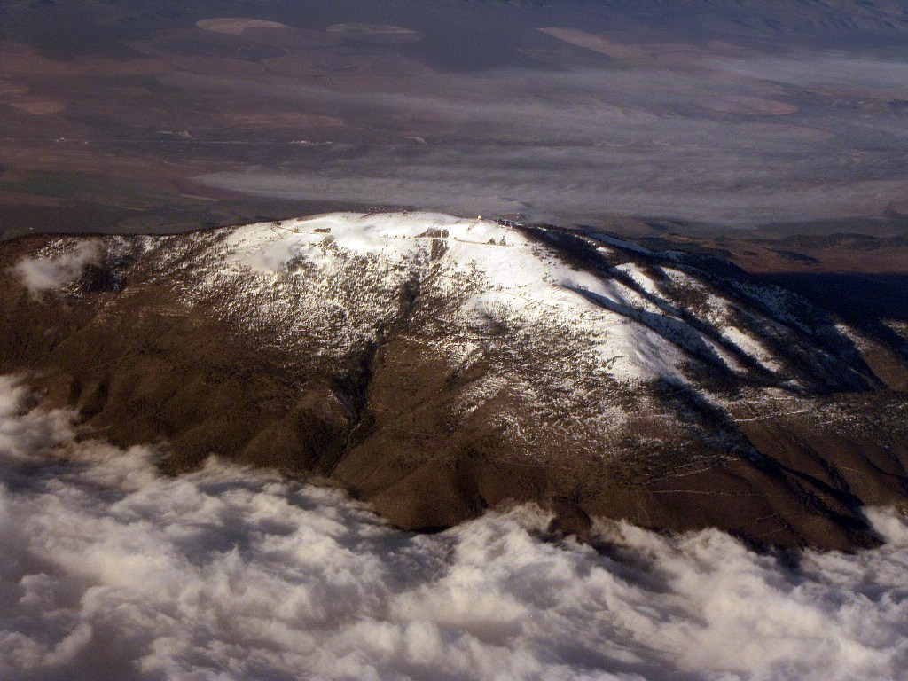 Vista aérea del Cerro del Potosí.