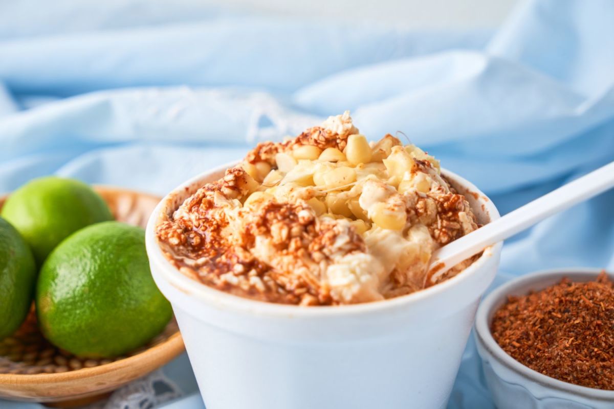 esquites con chile
