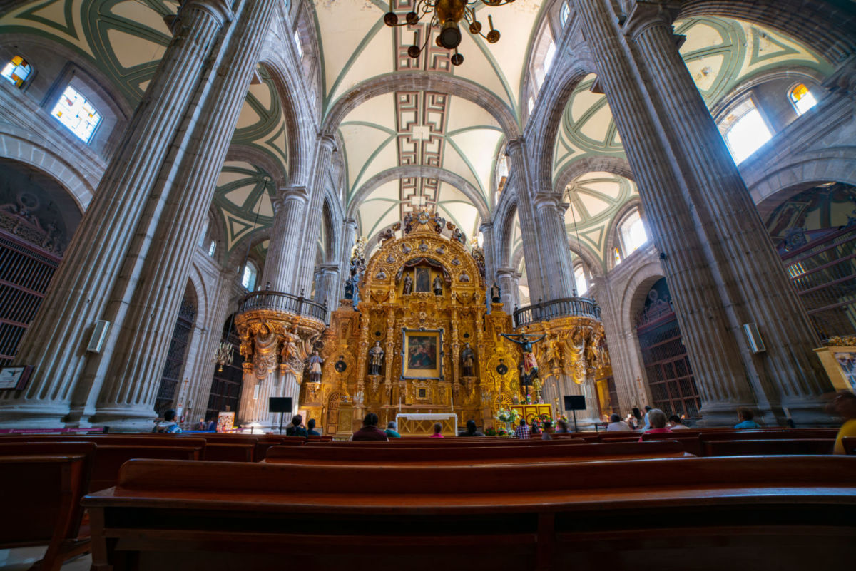 Interior de la Catedral Metropolitana