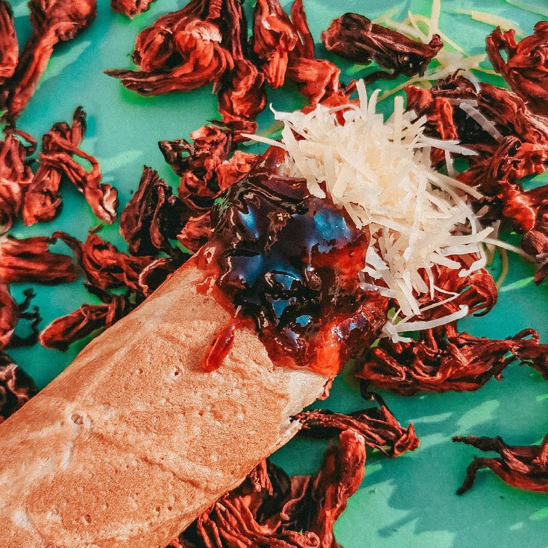 Marquesita de mermelada de jamaica