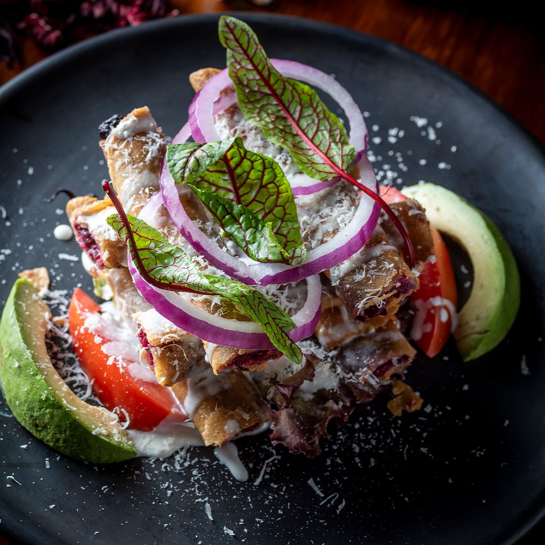 Tacos de jamaica