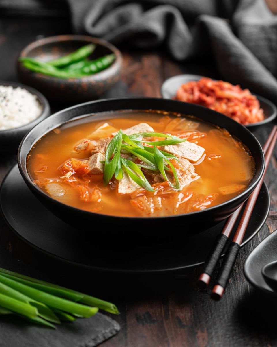 Sopa de kimchi 